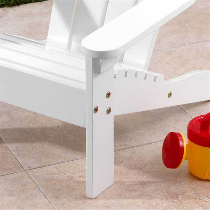 Kidkraft Adirondack Chair White