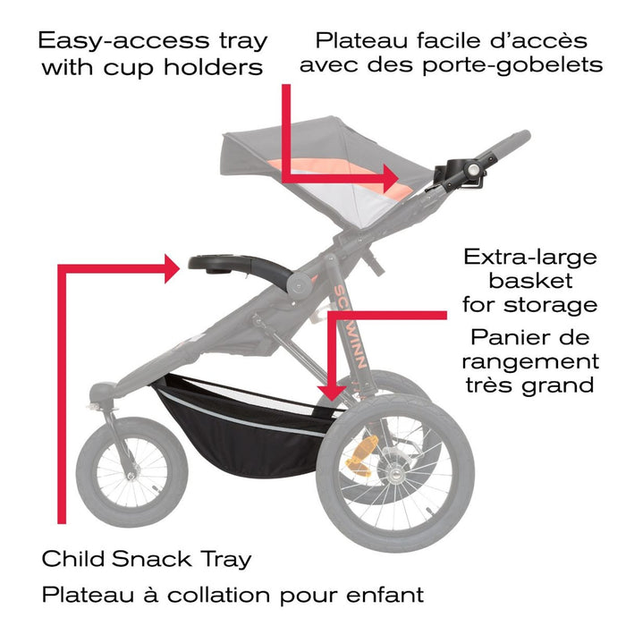 Schwinn Interval Jogger Travel System - Oriole
