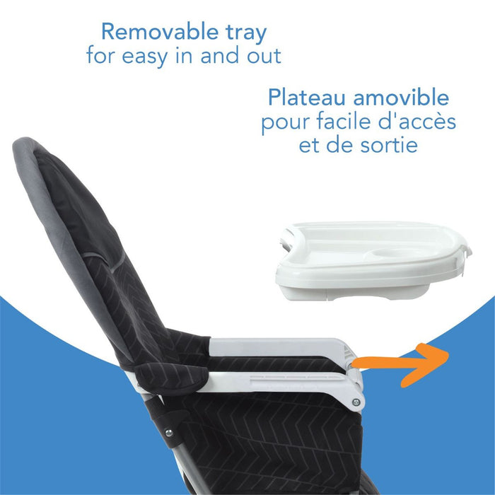 Chaise haute pliante simple Cosco - Black Arrow