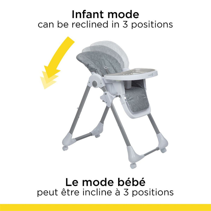 Chaise haute Grow n' Go 3 en 1 de Safety 1st