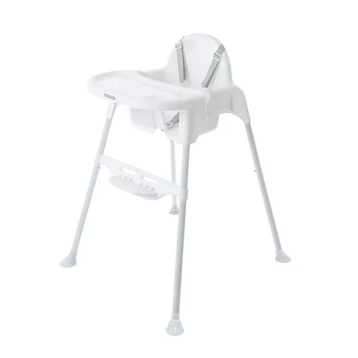 Cosco Canteen Highchair with footrest - White