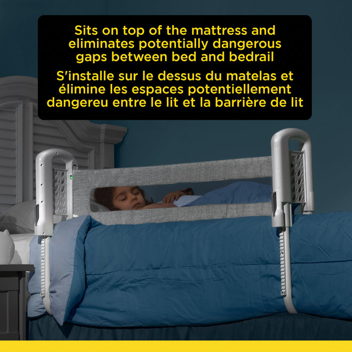 Safety 1st Top of Mattress Bed Rail - Grey
