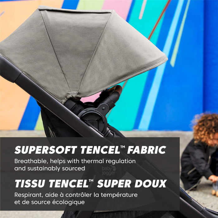 Baby Jogger City Select 2 Single-to-Double Modular Stroller, Eco Collection