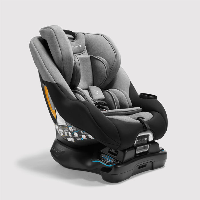 Baby Jogger City Turn Rotating Convertible Car Seat, Onyx Black