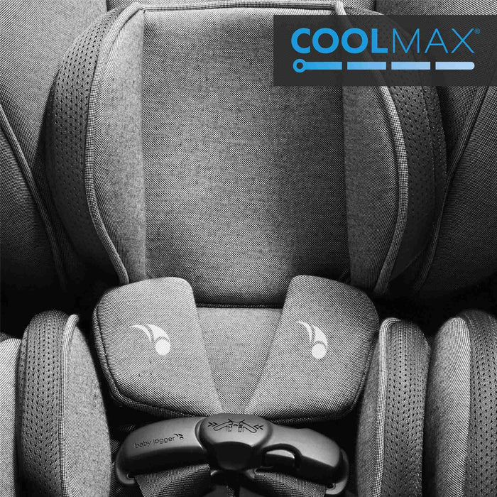 Baby Jogger City Turn Rotating Convertible Car Seat, Onyx Black