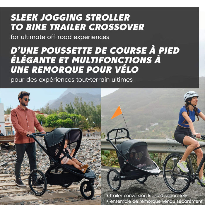 Baby Jogger City Prix jogger x Bike Trailer Stroller