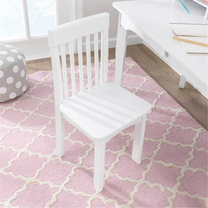 Kidkraft Avalon Desk With Hutch and Chair White