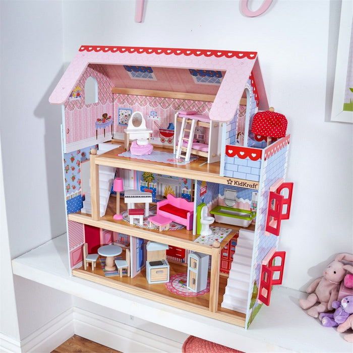 KidKraft Wooden Dollhouse & Accessories