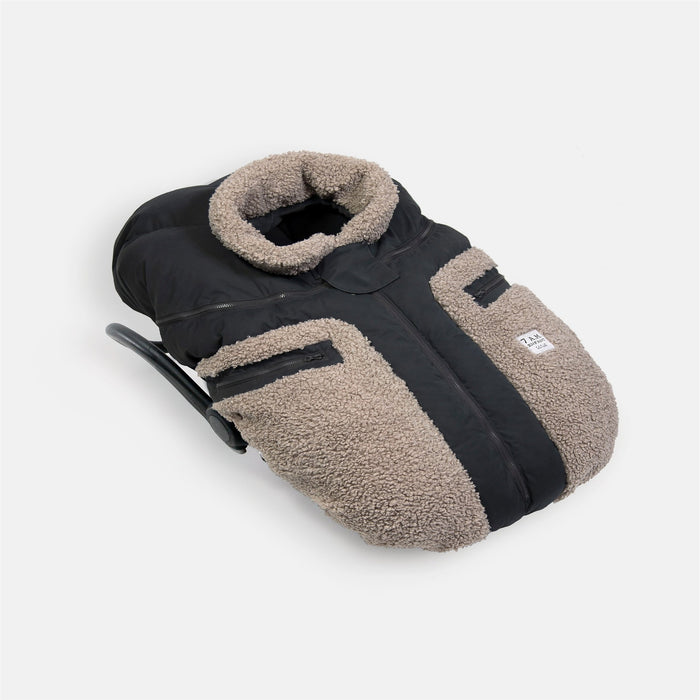 7AM Enfant Car Seat Cocoon - Teddy Appliqué