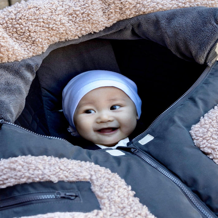7AM Enfant Car Seat Cocoon - Teddy Appliqué