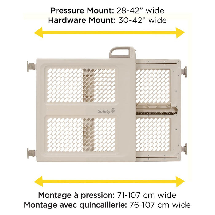 Safety 1st Lift Lock & Swing Gate - White