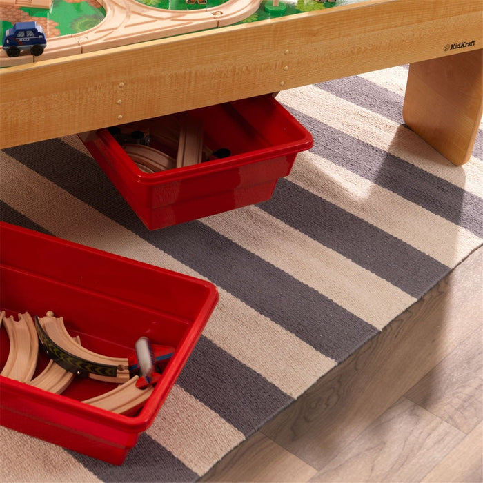 Kidkraft Adventure Town Railway Train Set Table With Ez Kraft Assembly™