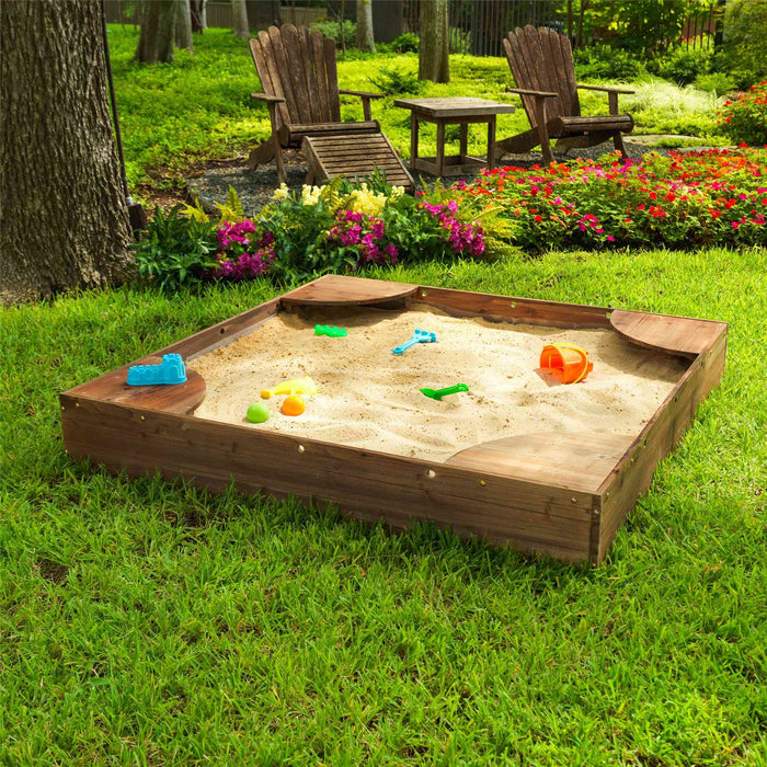 Kidkraft Backyard Sandbox Espresso