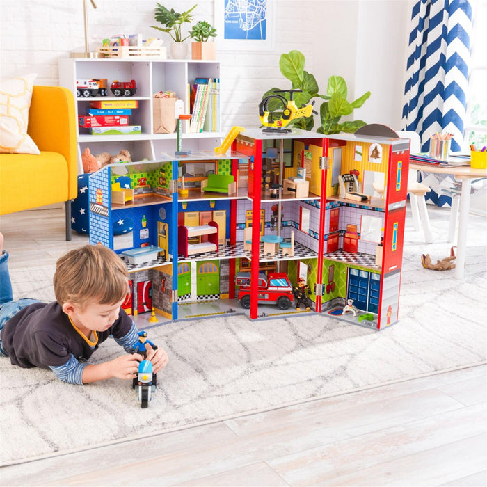 Kidkraft Everyday Heroes Wooden Play Set