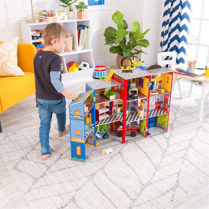 Kidkraft Everyday Heroes Wooden Play Set