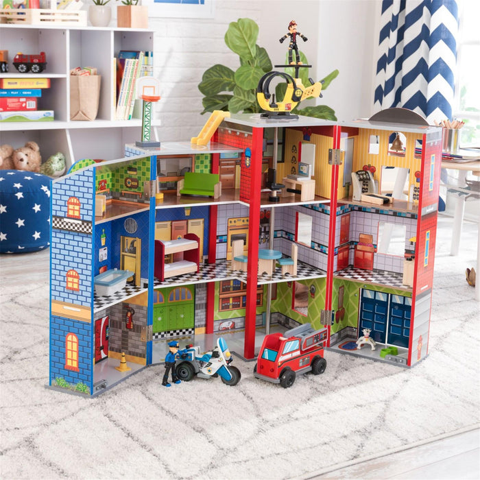 Kidkraft Everyday Heroes Wooden Play Set