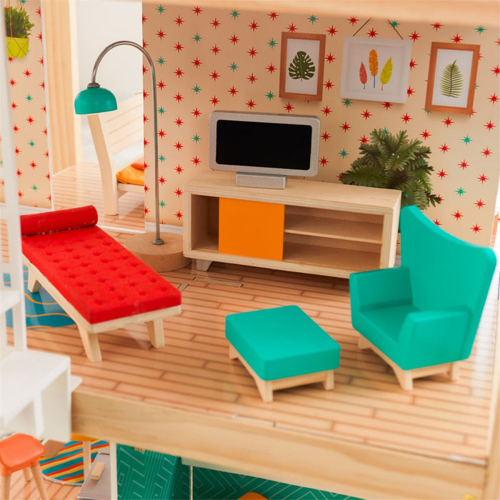 Kidkraft So Stylish Mansion Dollhouse With Ez Kraft Assembly™