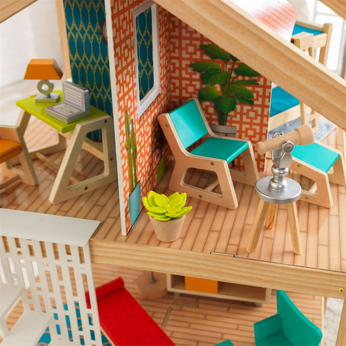 Kidkraft So Stylish Mansion Dollhouse With Ez Kraft Assembly™
