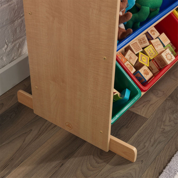 Kidkraft Sort It Store It Bin Unit Primary Natural