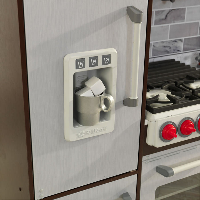 Kidkraft Uptown Elite Espresso Play Kitchen With Ez Kraft Assembly™