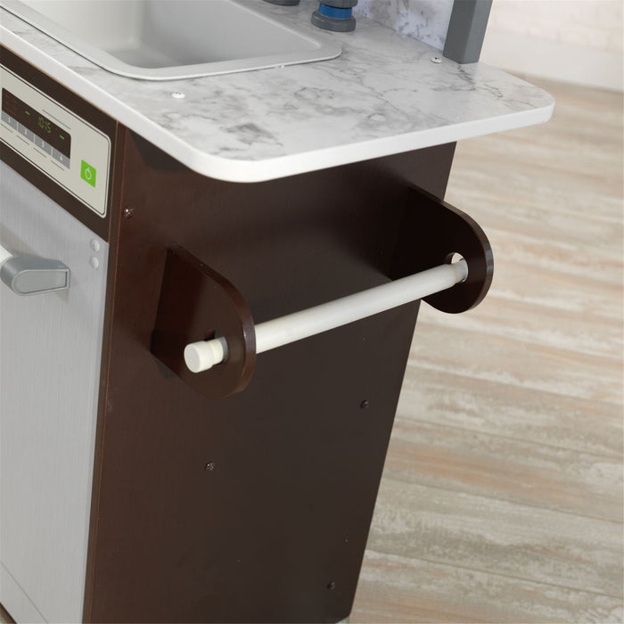 Kidkraft Uptown Elite Espresso Play Kitchen With Ez Kraft Assembly™