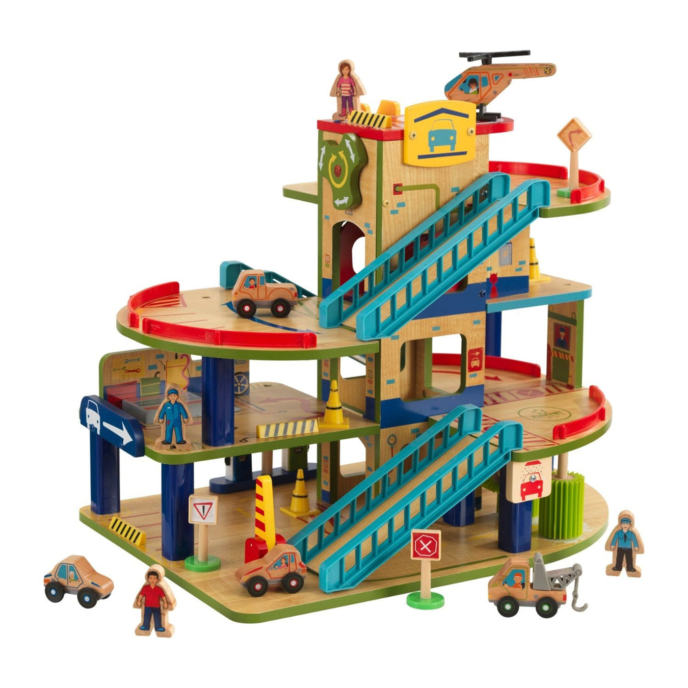 Kidkraft Wash N Go Wooden Car Garage