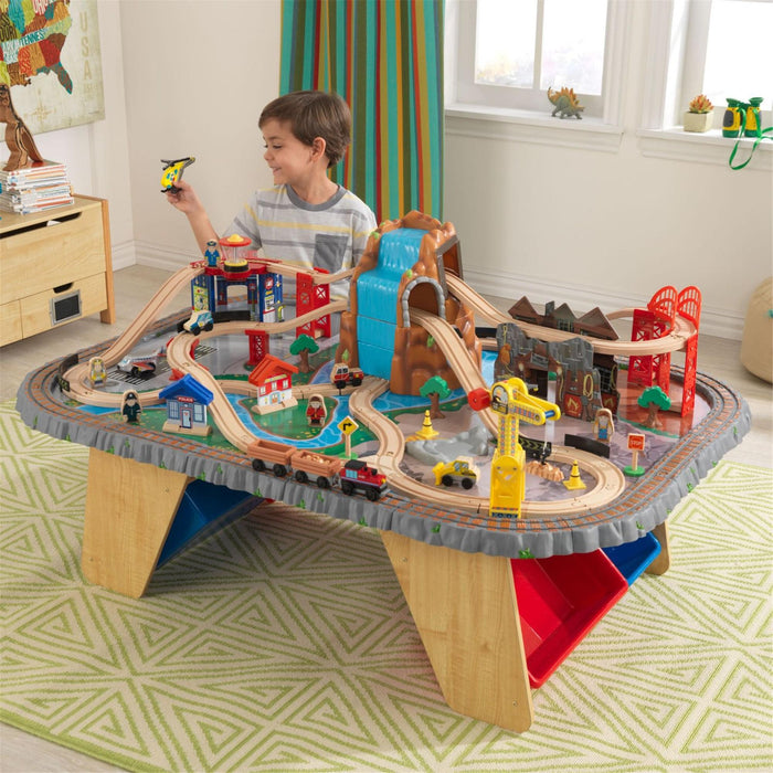 Kidkraft Waterfall Junction Train Set Table