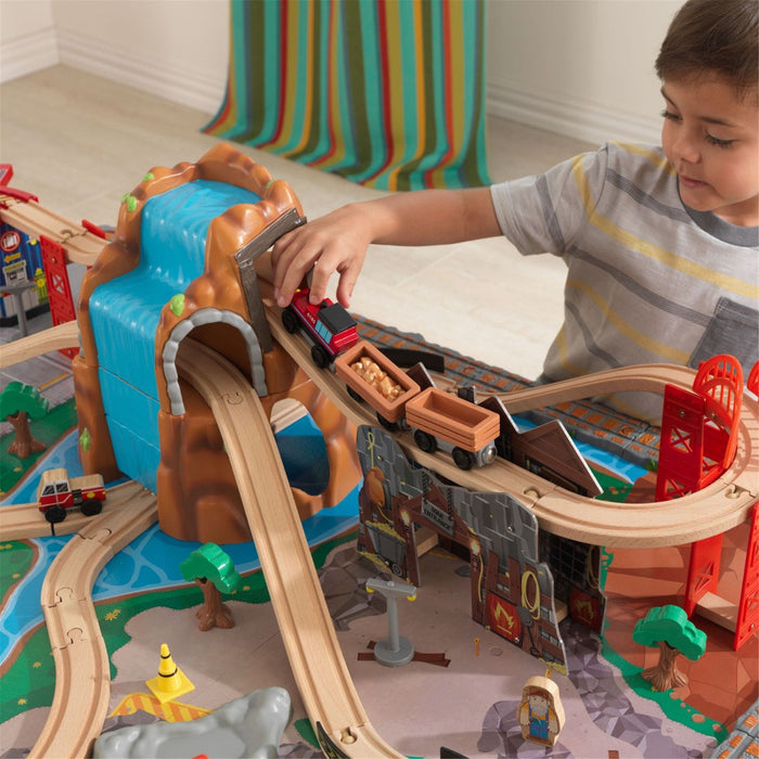 Kidkraft Waterfall Junction Train Set Table