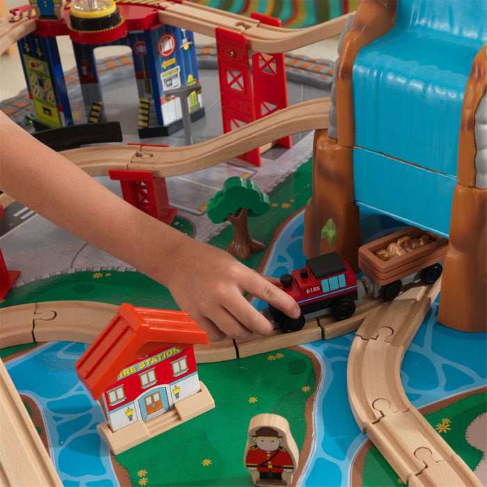 Kidkraft Waterfall Junction Train Set Table