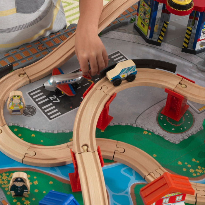 Kidkraft Waterfall Junction Train Set Table