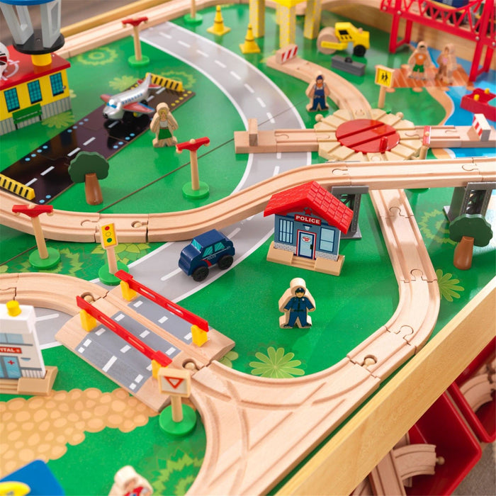 Kidkraft Waterfall Mountain Train Set Table