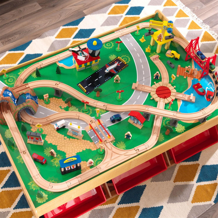Kidkraft Waterfall Mountain Train Set Table