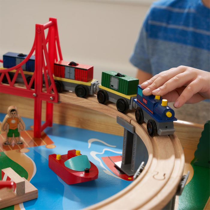 Kidkraft Waterfall Mountain Train Set Table