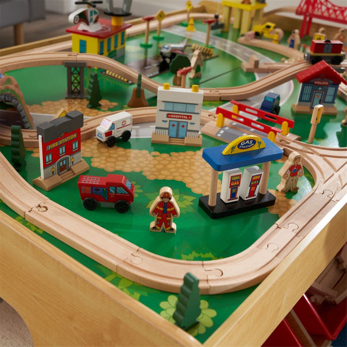 Kidkraft Waterfall Mountain Train Set Table