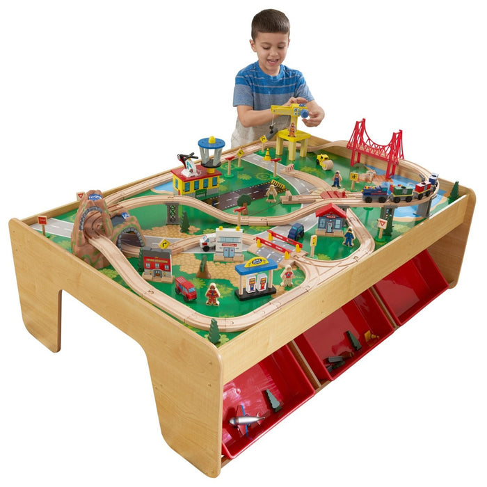 Kidkraft Waterfall Mountain Train Set Table