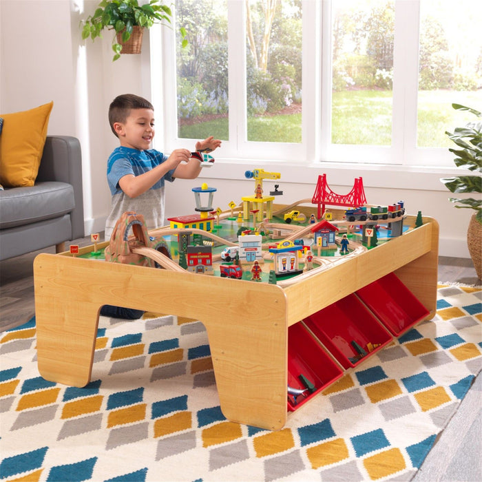 Kidkraft Waterfall Mountain Train Set Table