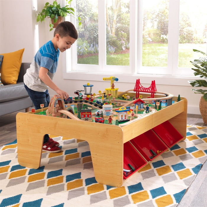Kidkraft Waterfall Mountain Train Set Table