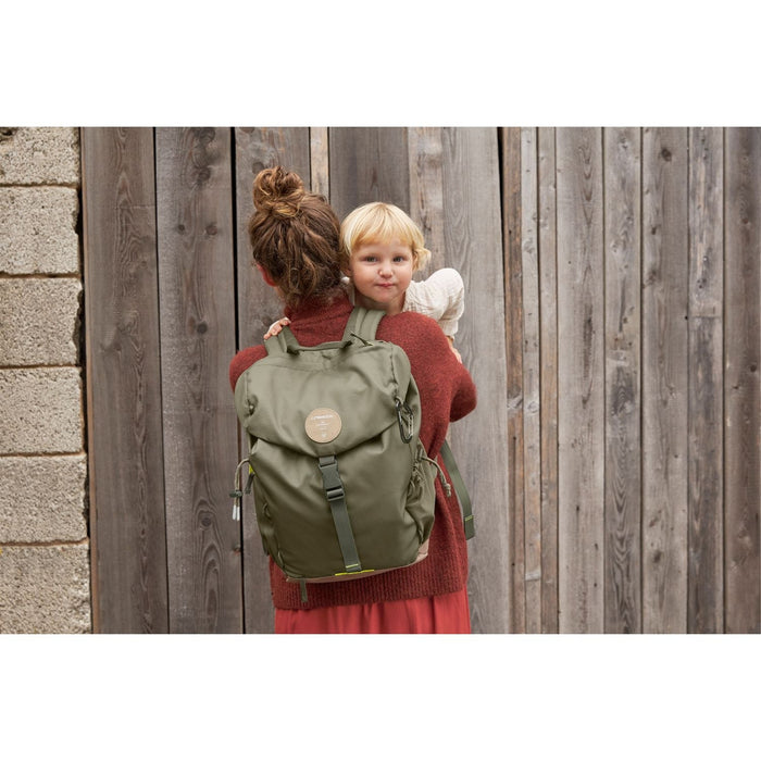 Lassig Green Label Outdoor Diaper Backpack Olive