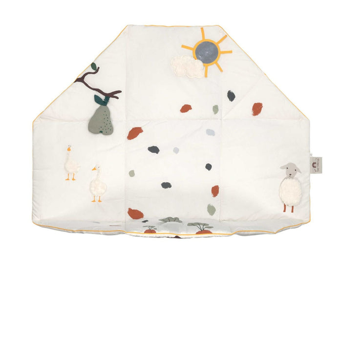 Lassig Tiny Farmer Activity Toy Blanket