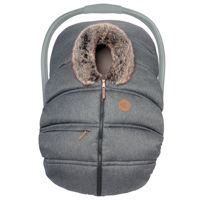Petit Coulou Winter Car Seat Cover - Chia Wolf