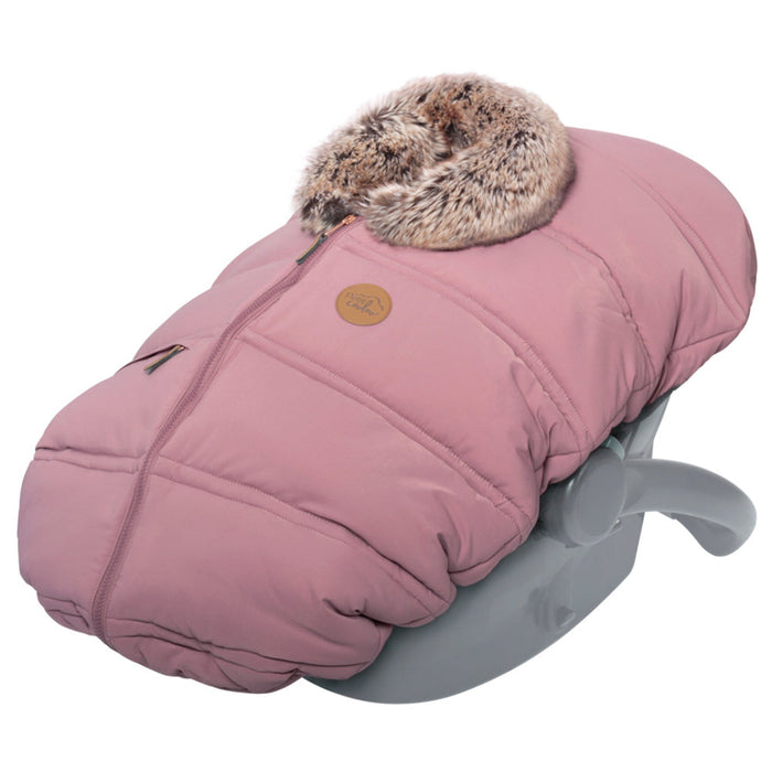 Petit Coulou Winter Car Seat Cover - Sorbet Wolf