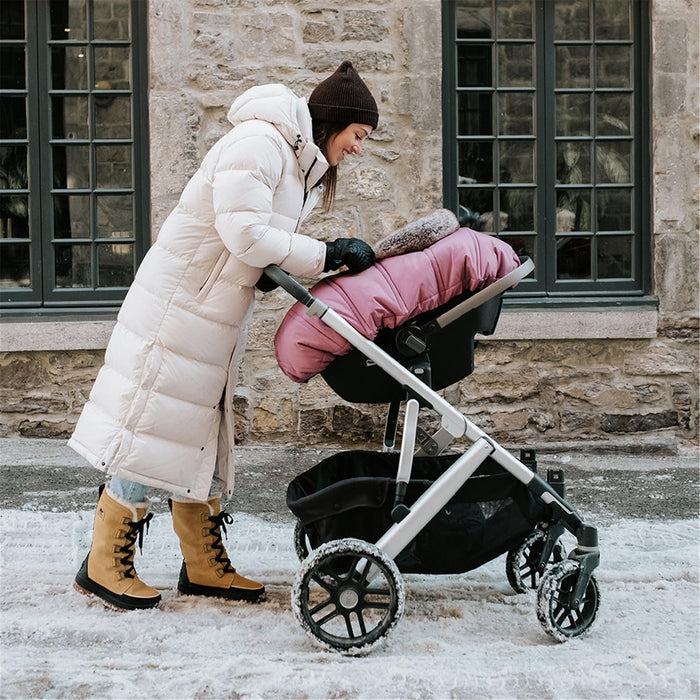 Petit Coulou Winter Car Seat Cover - Sorbet Wolf
