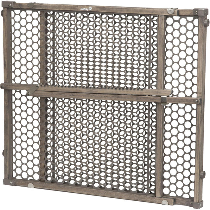 Safety 1st Grey Wood Security Gate