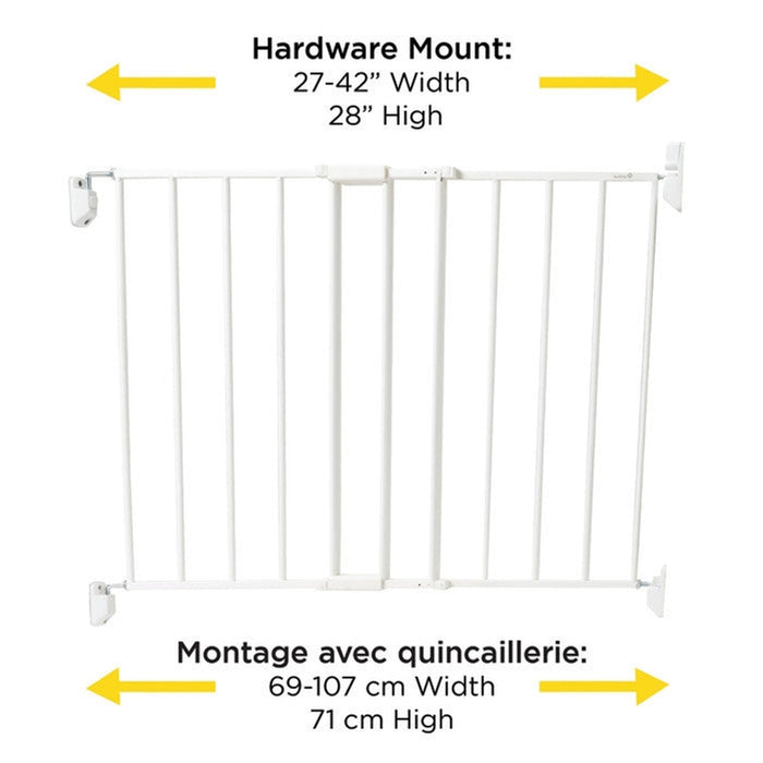 Safety 1st Top of Stairs Expanding Metal Gate