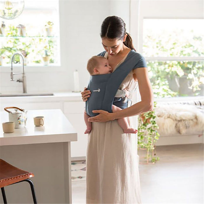 Ergobaby Embrace Baby Carrier - Oxford Blue