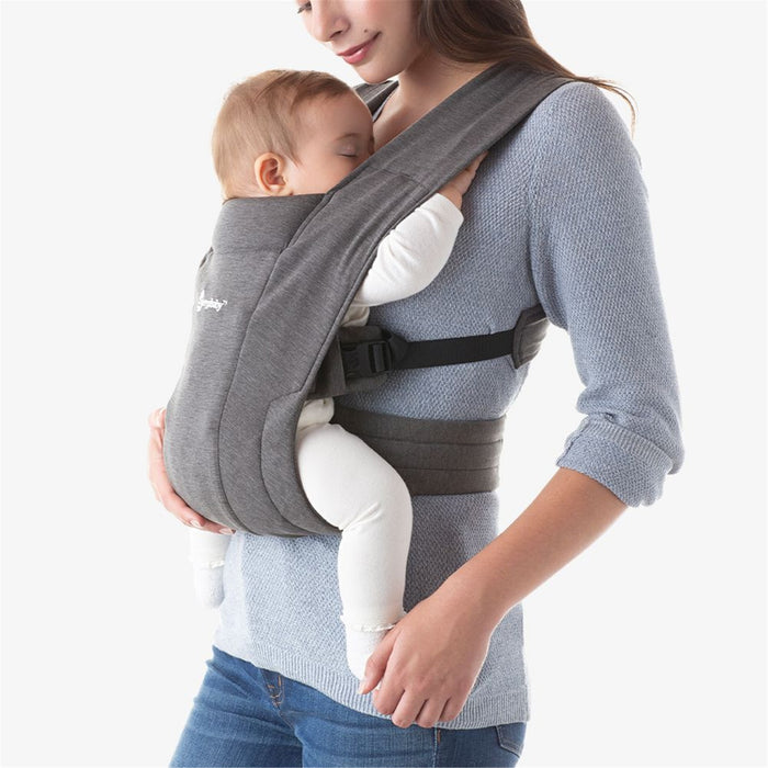 ErgoBaby Embrace Newborn Baby Carrier - Heather Grey