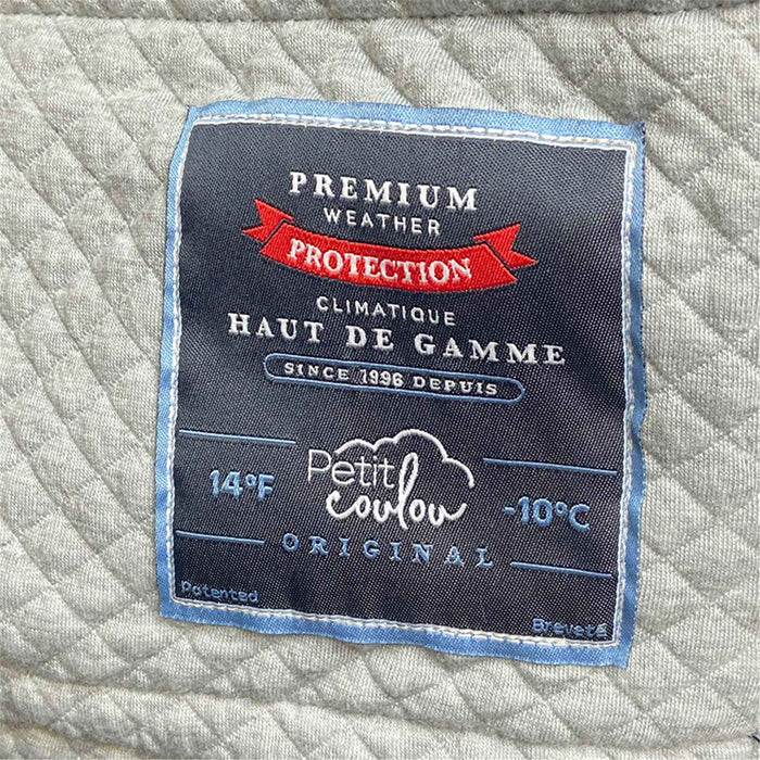 Petit Coulou Mild-Winter Car Seat Cover - Licorice Wolf