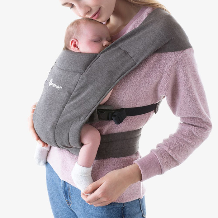 ErgoBaby Embrace Newborn Baby Carrier - Heather Grey