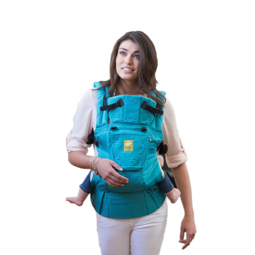 Lillebaby Baby Carrier Embossed - Teal