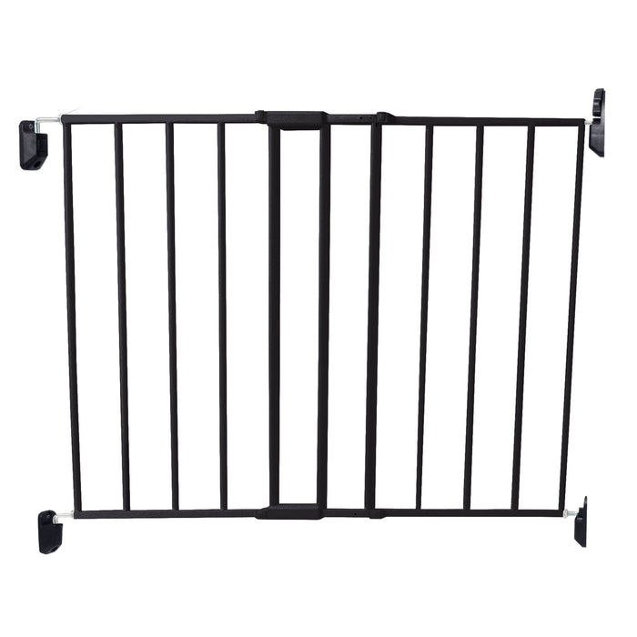 Safety 1st Top of Stairs Metal Décor Swing Gate - Black